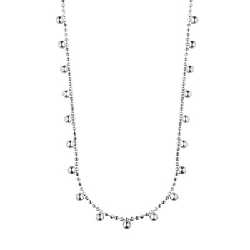 Jeberg Jewellery Halsband, model 44215-42-EXT-Silver